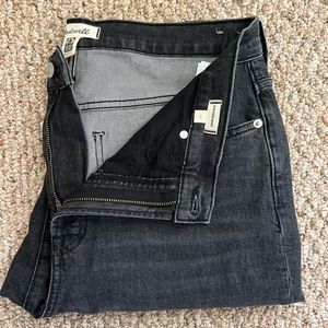 Madewell Slim Demi Boot - Black Wash